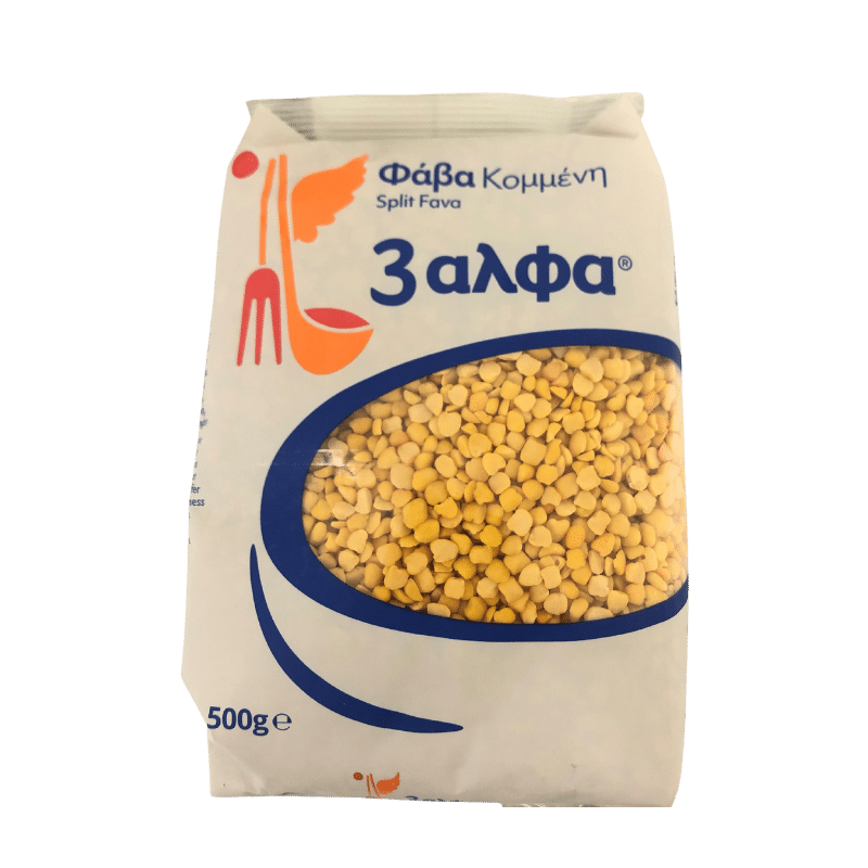 Fava Kommeni (500g) 3 Alfa von 3 Alfa bei Araxxon  - Hochwertiges griechisches Produkt.   Fava Kommeni (500g) 3 Alfa από 3 Alfa στο Araxxon  - Αυθεντικό ελληνικό προϊόν.